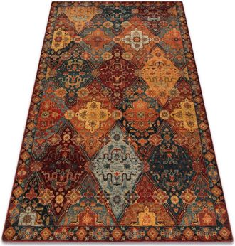 RugsX Alfombra De Lana Omega Torino Oriental - Rojo Rub&iacute; Red 300x400 Cm