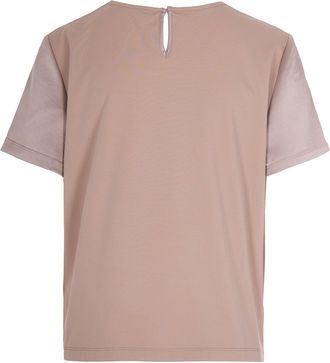 Max Mara Womens T-Shirt Zona Nude Polyester T-Shirts & Jerseys