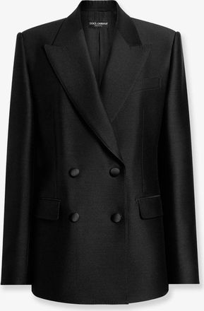 Dolce & Gabbana Blazer doppiopetto in faille - DOLCE & GABBANA - gender_Woman