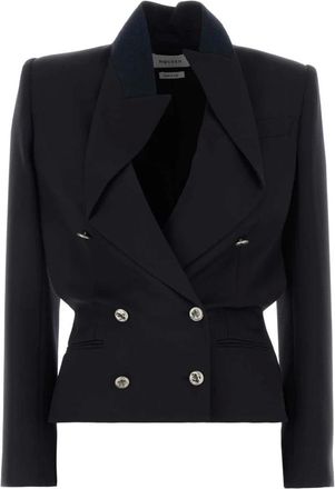 Alexander McQueen Jassen, Dames, Blauw, S, Jacket