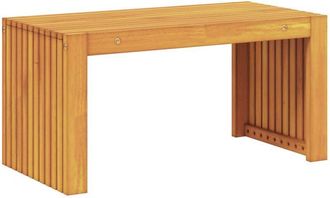 vidaXL Vidaxl - Mesa De Caf&eacute; Marr&oacute;n 70 X 35 X 35 Cm Madera Maciza De Acacia