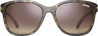 Sinner Mens Paraiso Sintec Brown Flash Mirror Sunglasses, Neutral, One Size