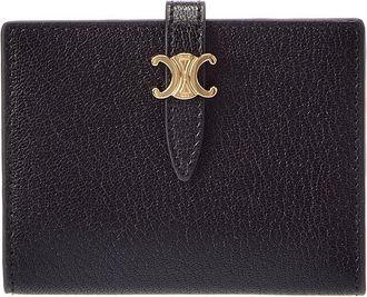 Celine Celine Bifold Leather Card Holder