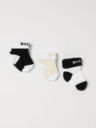 Balmain Set 3 paia di calze in misto cotone