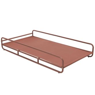 Oviala Estructura para chaise longue modular de jard&iacute;n en terracota