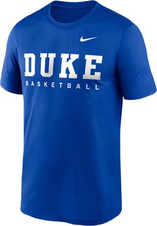 Nike Duke Courtside Basketball Legend Nike Mens Dri-FIT College T-Shirt in Blue | 02TI4EVDU-8TZ