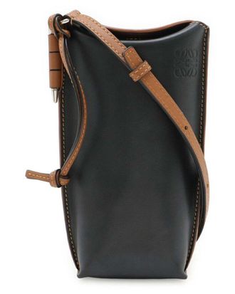 Loewe Anagram Gate Pocket Shoulder Bag (Authentic Pre-Loved)