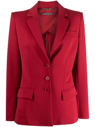 Alberta Ferretti Blazer monopetto - Rosso