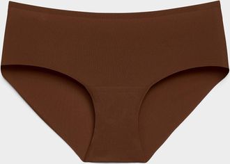 Miiyu Womens Mini-rib laser-cut classic brief Recycled nylon