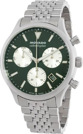 Movado Heritage Series Calendoplan Chronograph Quartz Mens Watch 3650166