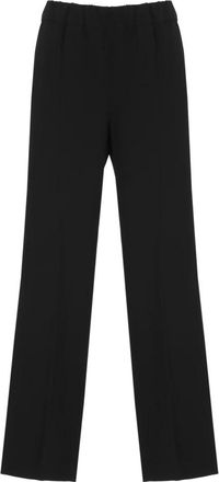 Alberto Biani Rechte broek - Dames - Straight fit broeken - Zwart - L - Broeken