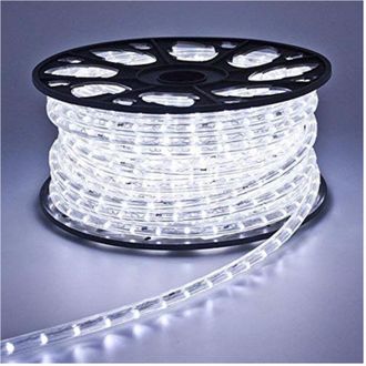 Trade Shop Trade Shop - 1200 Led Led Tube 50 Mt Controlador De Uso Exterior 8 Juegos De Luz 8