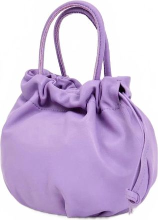 Clare Vivier Womens Emma With Top Handle Bag In Jacaranda