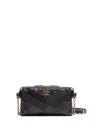 Valentino Garavani Panthea Small Leather Shoulder Bag