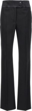 Ferragamo Black Tuxedo Pants