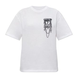 Carhartt Work in Progress Carhartt Wip, T-Shirts, female, White, Size: XS Inverted Charm T-Shirt