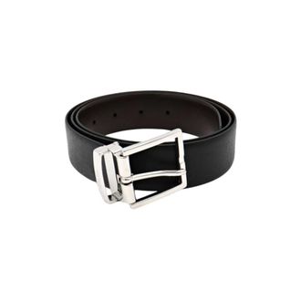 HUGO BOSS Heren, Accessoires, Zwart, Maat: 115 CM Leer