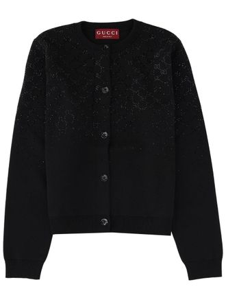 Gucci Cardigan With Crystals