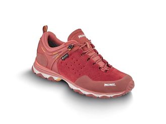 Meindl Outdoorschuh MEINDL Meindl Ontario Lady GORE-TEX, Damen, Gr. 37,5, rot, Mesh, Veloursleder, unifarben, Basic, Schuhe Outdoorschuh, GORE-TEX - Winddich