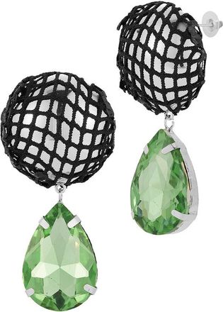 Sphera Milano Silver-Plated Cz Earrings