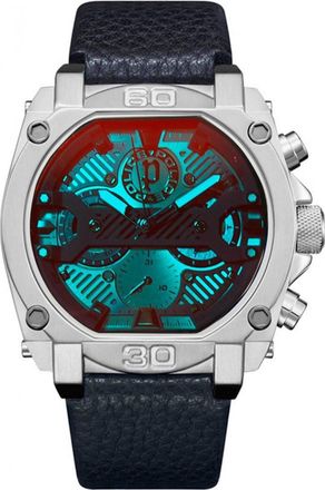 Police PEWJF2226802 Mens Norwood Watch - Blue Leather - One Size