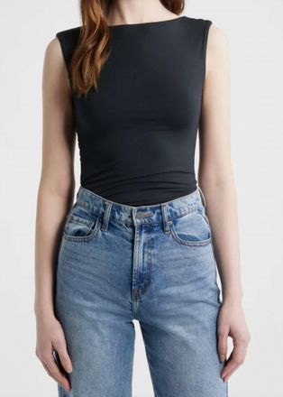 Rag & Bone Luca Reversible Tank Top In Black