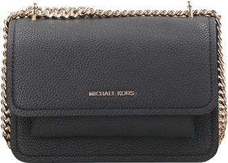 Michael Kors Claire Crossbody Bag - Dames - Schoudertassen - Zwart - ONE Size - Leer - Tassen