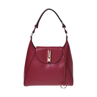 Love Moschino Dames, Tassen, Rood, Maat: ONE Size Leer