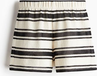 H&M Gestrickte Shorts - White