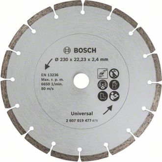 Bosch Professional 2607019477 - Disco De Diamante Para Materiales De Construcci&oacute;n (di&aacute;metro De 230 Mm)