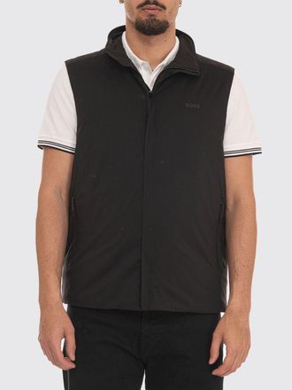 HUGO BOSS Gilet idrorepellente in tessuto elasticizzato