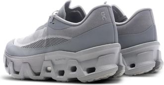 On Running Womens Cloudmonster Hyper Sneakers Gray Textile