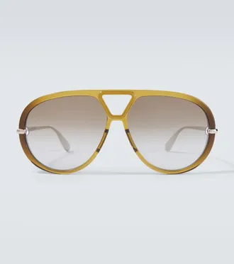 Bottega Veneta Gafas de sol de aviador Drop