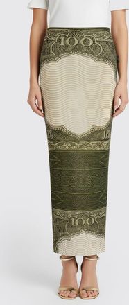 Jean Paul Gaultier Gonna The Cartouche Jean Paul Gaultier in tulle stampato