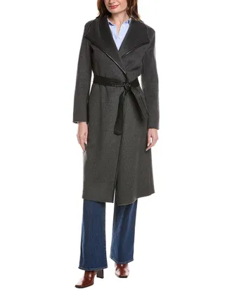 Elie Tahari Double Face Wool-Blend Coat