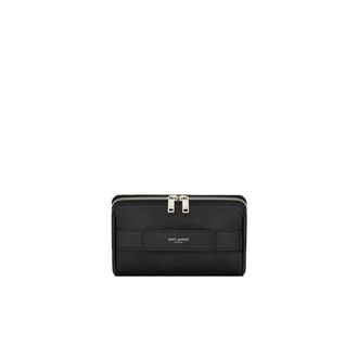 Saint Laurent Wallets & Cardholders, male, Black, Size: ONE SIZE PM Pouch Mini