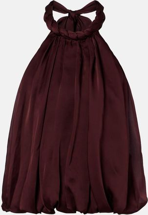 Zimmermann Top Luna in seta con scollo allamericana