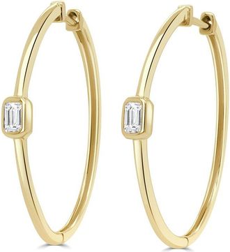 Sabrina Designs 14K 0.59 Ct. Tw. Diamond Hoops