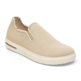 Birkenstock Womens Bend Slip On Sneakers In Sandcastle/canvas