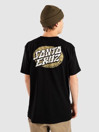 Santa Cruz Vertigo Dot T-Shirt nero