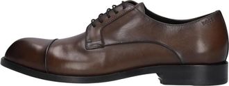 HUGO BOSS Heren, Schoenen, Bruin, Maat: 42 EU Leer
