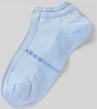 Tommy Hilfiger Socken aus Viskose- und Baumwoll-Mix im 2er-Pack in Hellblau, Gr&ouml;&szlig;e 35-38