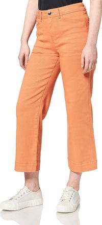 Desires Florence Pants, Orange Trousers Women, Spring Trousers For Women Uk, Size 12