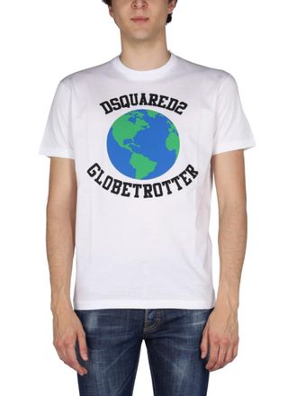 Dsquared2 White Crew Neck T-Shirt