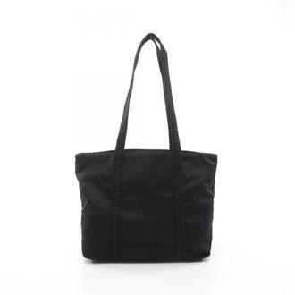 Prada Black Nylon Handbag Tote Bag (Pre-Owned)