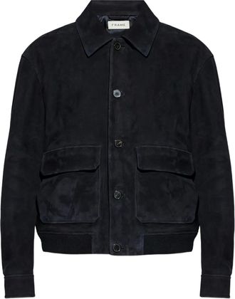 Frame Denim Giacca con bottoni - Blu