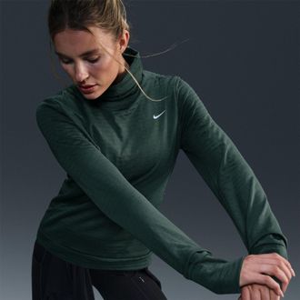 Nike Womens W NK SWIFT ELEM in Vintage Green - Size 10 UK