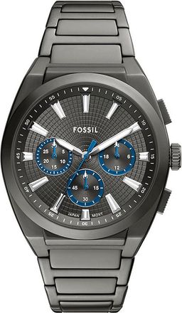 Fossil Mens Everett Chronograph Grey Dial Watch
