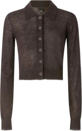 Pinko Truien - Dames - Vesten - Bruin - L - Truien & Vesten