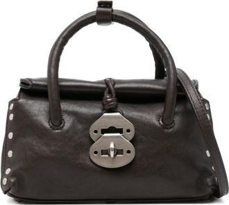 Zanellato Dark Brown Dotta Baby Satchel